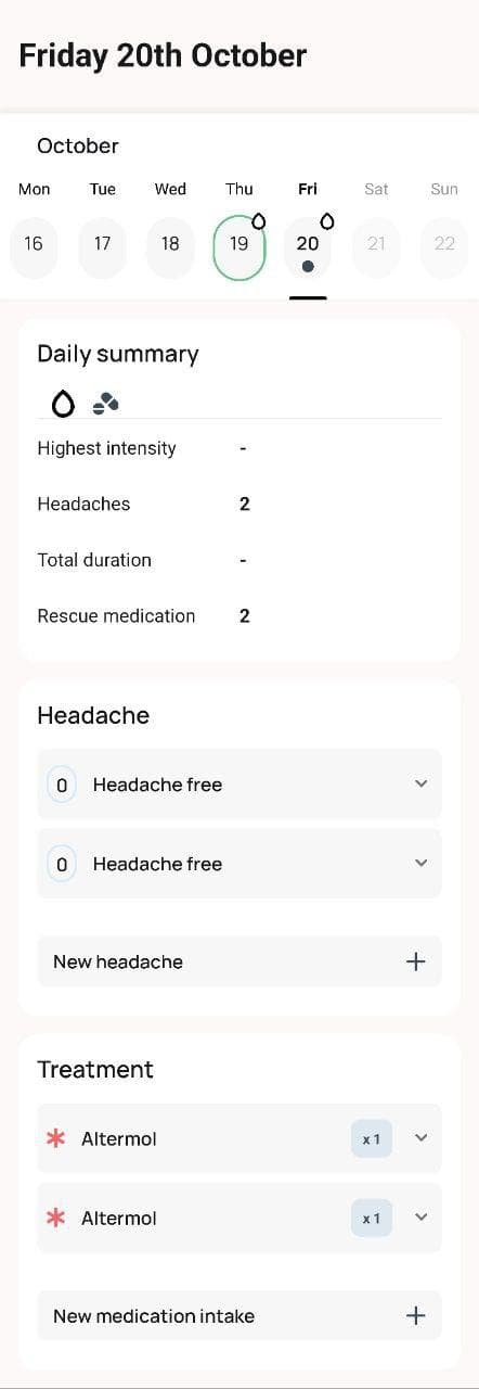 Brain Twin — мобильное приложение для мониторинга мигрени